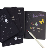 Black Soft Cover Paper Sketchbook for Drawing