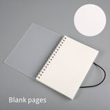 A5 A6 Spiral book coil Notebook To-Do Lined DOT Blank Grid Paper  Journal Diary Sketchbook For School Supplies Stationery Store