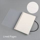 A5 A6 Spiral book coil Notebook To-Do Lined DOT Blank Grid Paper  Journal Diary Sketchbook For School Supplies Stationery Store